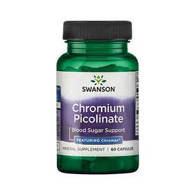 Swanson Chromium Picolinate 200mcg 60 Capsules