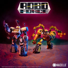 Nacelle Robo Force Wave 1 Maxx Action Figure 0850048317000