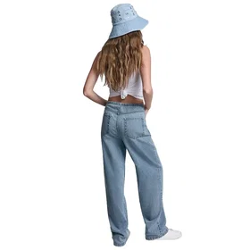 DKNY Flowy Relaxed Ret Jeans (Dame)