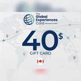 The Global Experiences Card Carte Cadeau 40 CAD