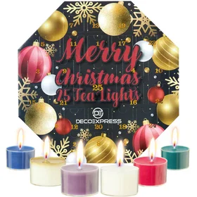 Deco Express Tealights Advent Calendar Tealights Christmas Gift