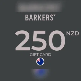 Barkers New Gift Card 250 NZD
