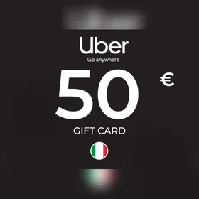 Uber Rides Gavekort 50 EUR