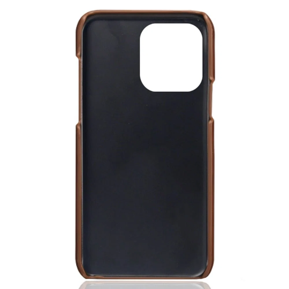 Ruskea Hard Case with Card Holder for iPhone 14 Pro Max