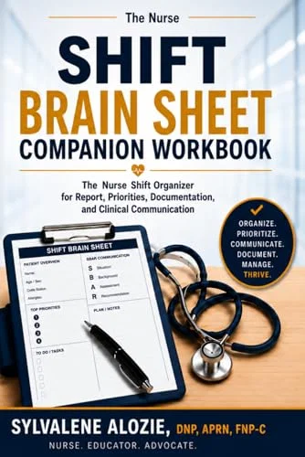 Shift The Plain Talk Nurse Organizer Workbook