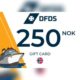 DFDS Gavekort 250 NOK