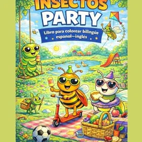 Insectos Party Färgläggningsbok