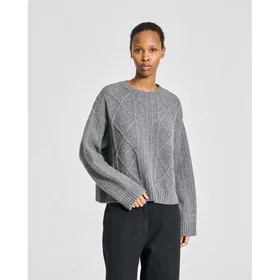 GAI+LISVA Carina Langermet Pullover Lambswool Strikk (Dame)