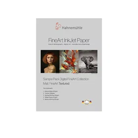 Hahnemühle Fineart Provpaket A4 Matt Texturerad