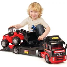 Wader Mammoet Truck Trailer Wheel Loader