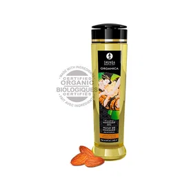 Shunga Organic Almond Massage Oil 240ml