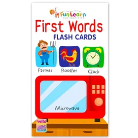 Hello First Words 30-Card Flash Cards 9789355415059