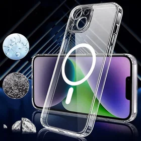 Magnetisk Transparent Hölje för iPhone 14 Plus