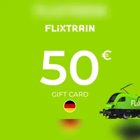 FlixTrain Gavekort 50 EUR