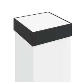 vidaXL Bollard 80cm 3-pack
