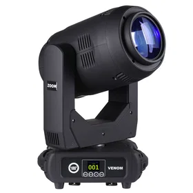 Light4Me Venom Zoom 350 Tête Mobile Faisceau LED Spotwash