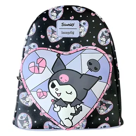 Loungefly Hello Kitty Kuromi Stained Glass Backpack 26 Cm