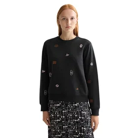Scotch & Soda Mini Embroidery Sweatshirt (Dam)