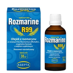 Asepta Rosmarin & Salvia Olje Tillskott