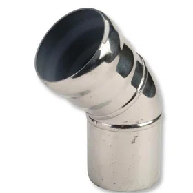 ACO GM-X Galvanoidettu Teräs Kyynärpää 45° 100mm