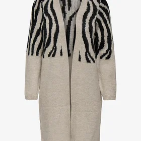 Only Animal Lång Cardigan (Dam)