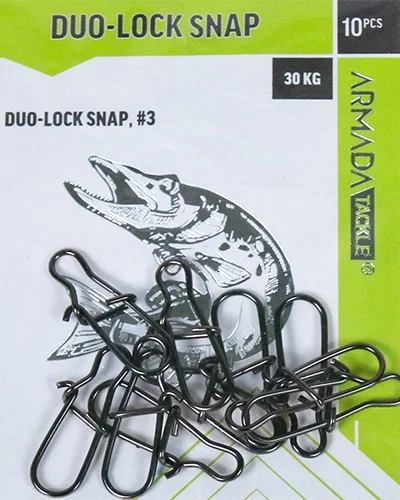 Armada DuoLock snap #3 10-pack