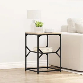 vidaXL Side Table Sonoma Oak 41 x 40 x 60 cm