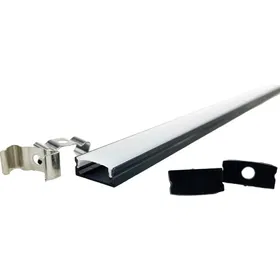 Profil Endestykker til 2 sort 10-pak