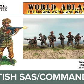 Wargames World Ablaze British SAS/Commandos