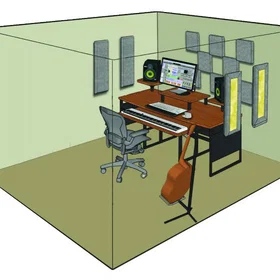 primacoustic London 8 Room Kit Black Acoustic Panel Z900 0105 00