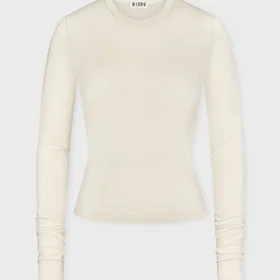 Eternelle Top Fitted Crewneck Long Sleeve (Women's)