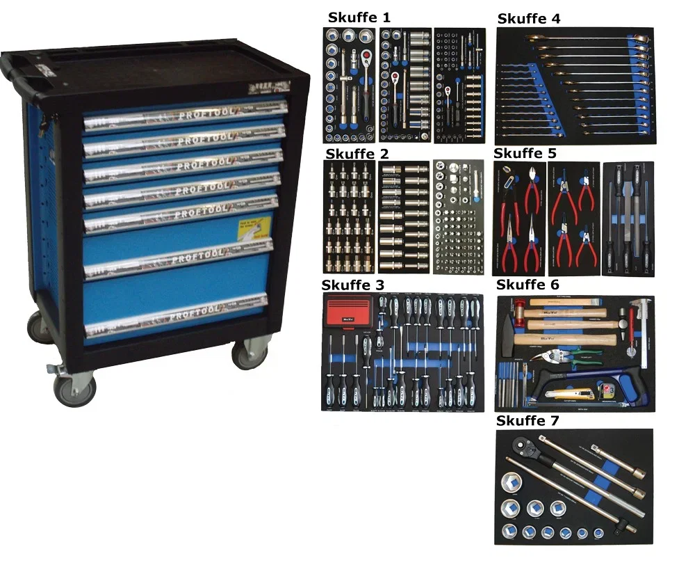 Bato 9137-450 Tool Cart (7 drawers)