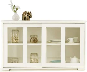 GOPLUS IX64978XIFR-AG Buffet 2 étagères - Offres dès 116,99