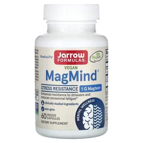 Jarrow Formulas Magmind Stress Resistance 1g 60 Kapslar