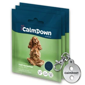 Calmdown Lemmikkitunniste Kit Metall 3st