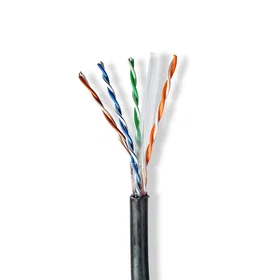 Nedis U/UTP Cat6 305m Netværkskabel NDS-CCBG8590BK305S