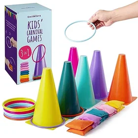 THE TWIDDLERS 3-in-1 Kids Carnival Game Set (A0527)