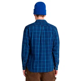 Timberland Indigo Check Regular Long Sleeve Shirt 2-Pack (Herr)