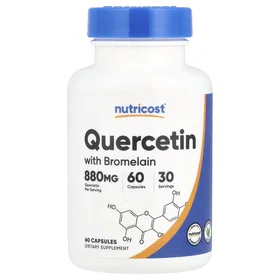 Nutricost Quercetin With Bromelain 880mg 60 Kapslar
