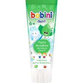 Bobini Junior Mint Bubblegum Toothpaste 75ml