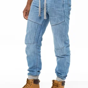 Enzo Cuffed Jogger Jeans (Men's)