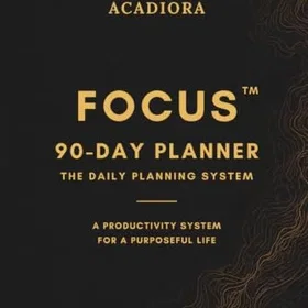 Acadiora The Daily Planning System Planer