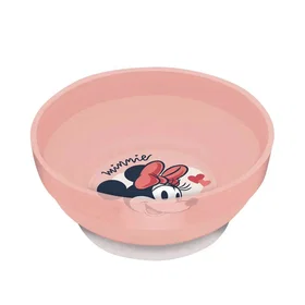 Disney Minnie Mouse Heart Toddler Suction Bowl