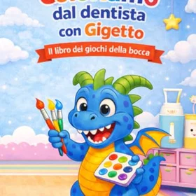 COLORIAMO Dal Dentista Con Gigetto Il Libro Dei Giochi Della Bocca Färgläggningsbok