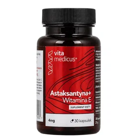 VITA Astaxanthin+ Vitamin E 30 Kapslar