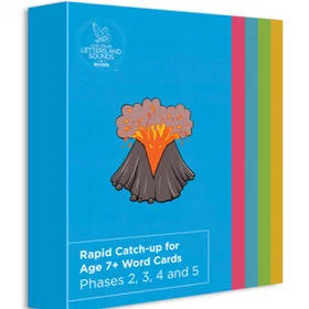 HarperCollins Rapid Catch-up Word Cards 4-Pack