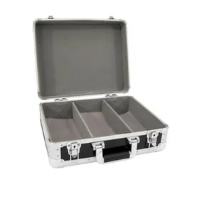 Roadinger CD Case ALU Digital Booking Avrundet Svart