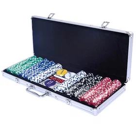 CWY Pokeriakka 500pcs Alumiinikotelossa