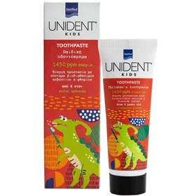 Unident Pharma Xylitol Barn Tannkrem Jordbær 75ml