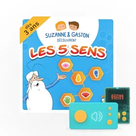 Lunii Suzanne & Gaston Discover The 5 Senses Interaktiv Ljudbok 10 ALBR14001